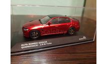 Alfa Romeo Giulia Quadrifoglio 2016, масштабная модель, Solido, 1:43, 1/43