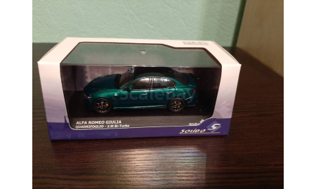 Alfa Romeo Giulia Quadrifoglio 2016, масштабная модель, Solido, scale43