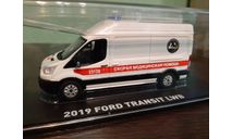 Ford Transit LWB High Roof Ambulance St. Petersburg, масштабная модель, Greenlight Collectibles, scale43