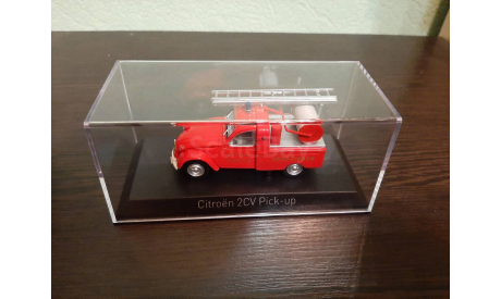 Citroen 2CV Pick-up with Ladder Pompiers 1963, масштабная модель, Norev, scale43, Citroën