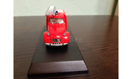 Citroen 2CV Pick-up with Ladder Pompiers 1963, масштабная модель, Norev, scale43, Citroën