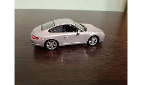Porsche 911 Carrera S (997), масштабная модель, Welly, scale43