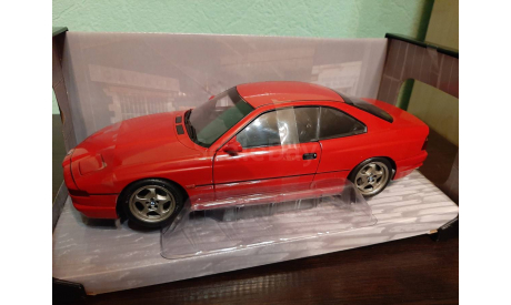 BMW 850 CSI E31 1990, масштабная модель, Solido, scale18