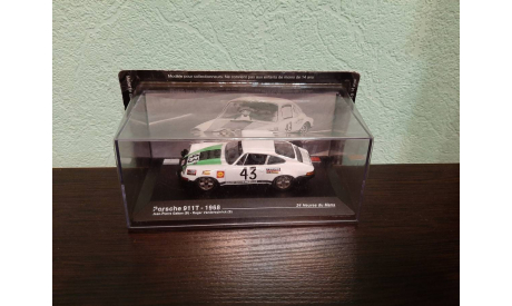 Porsche 911T 1968, масштабная модель, Altaya Rally, scale43