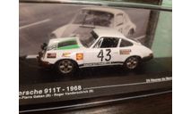 Porsche 911T 1968, масштабная модель, Altaya Rally, scale43