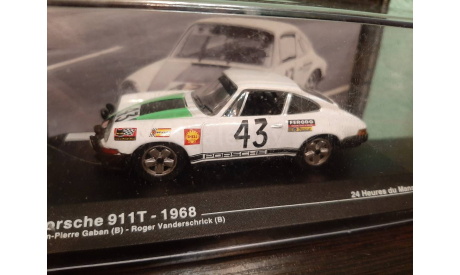 Porsche 911T 1968, масштабная модель, Altaya Rally, scale43