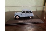 Citroen 2CV6  1982, масштабная модель, Altaya, scale43, Citroën