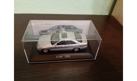 Mercedes-Benz S500 1998 W220, масштабная модель, Altaya, scale43