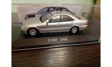 Mercedes-Benz S500 1998 W220, масштабная модель, Altaya, 1:43, 1/43