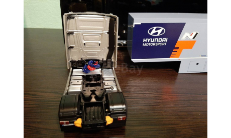 Mercedes-Benz Actros MP4 2019 WRC Rally Transporter, масштабная модель, IXO грузовики (серии TRU), scale43