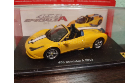 Ferrari 458 Speciale A 2013, масштабная модель, Altaya Supercars, scale43