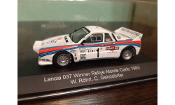 Lancia 037 #1 победитель Rallye Monte Carlo 1983