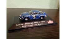 Alpine Renault A110 Rally Monte Carlo 1971, масштабная модель, Atlas, scale43