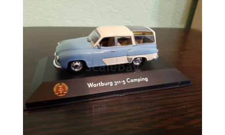 Wartburg 311-5 Camping, масштабная модель, Atlas, scale43