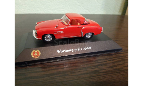 Wartburg 311-1 Sport, масштабная модель, Atlas, scale43