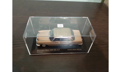 Mercedes-Benz 300 SEL 6.3 (W109) 1968, масштабная модель, Minichamps, scale43
