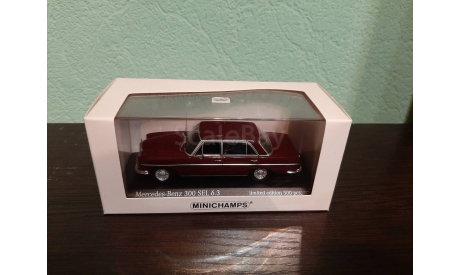 Mercedes-Benz 300 SEL 6.3 (W109) 1968, масштабная модель, Minichamps, 1:43, 1/43