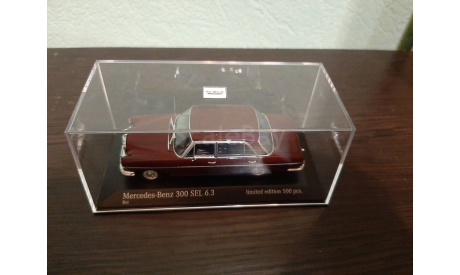 Mercedes-Benz 300 SEL 6.3 (W109) 1968, масштабная модель, Minichamps, 1:43, 1/43