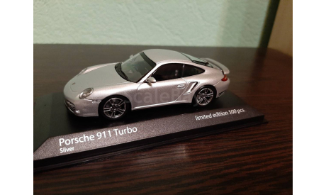 Porsche 911 (997 II) Turbo  2009, масштабная модель, Minichamps, 1:43, 1/43