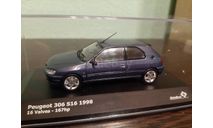 Peugeot 306 S16 1998, масштабная модель, Solido, scale43