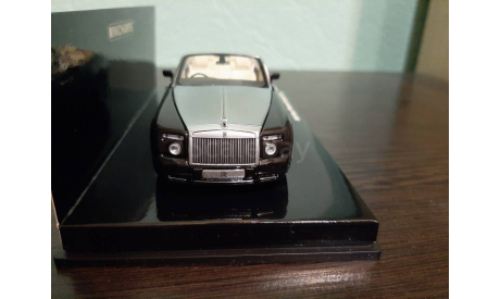 ROLLS-ROYCE Phantom Drophead Coupe 2007  black, масштабная модель, Minichamps, scale43