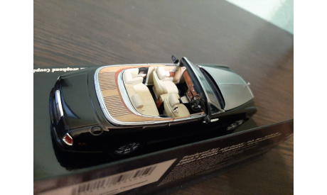 ROLLS-ROYCE Phantom Drophead Coupe 2007  black, масштабная модель, Minichamps, scale43