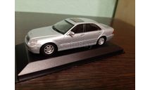 Mercedes-Benz S-Class (W220) 1998, масштабная модель, Minichamps, scale43