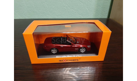 Mercedes SL-Klasse R230 Roadster 2008, масштабная модель, Mercedes-Benz, Minichamps, scale43
