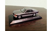 Mercedes 560 SEC C126 1986, масштабная модель, Mercedes-Benz, Minichamps, scale43