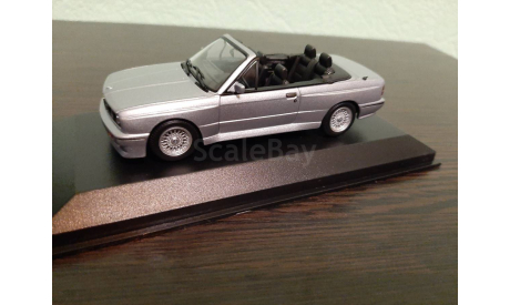 BMW M3 E30 Cabrio 1988, масштабная модель, Minichamps, scale43