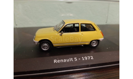 Renault 5 1972, масштабная модель, Altaya, scale43