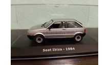 Seat Ibiza 1984, масштабная модель, Altaya, scale43