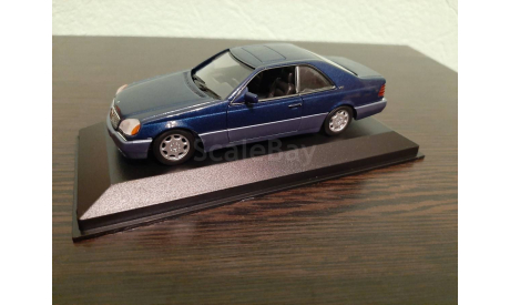 Mercedes 600 SEC (C140) 1992, масштабная модель, Mercedes-Benz, Minichamps, scale43