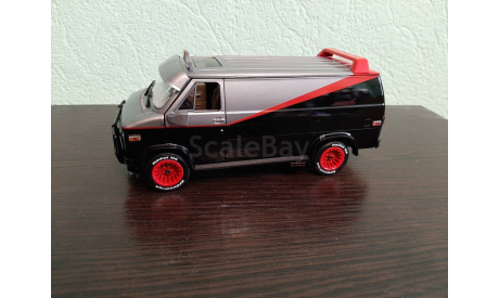 GMC Vandura 1983 ’A-Team’, масштабная модель, Greenlight Collectibles, 1:24, 1/24