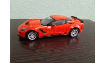 Chevrolet Corvette Z06 2019, масштабная модель, Greenlight Collectibles, scale24