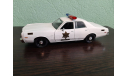 Dodge Coronet 1975 Police, масштабная модель, Greenlight Collectibles, scale24