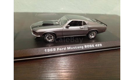 Ford Mustang BOSS 429 1969  ’John Wick’, масштабная модель, Greenlight Collectibles, scale43