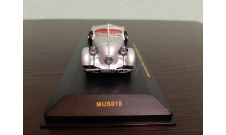 Mercedes-Benz 150 Sport Roadster 1935, масштабная модель, IXO Museum (серия MUS), scale43