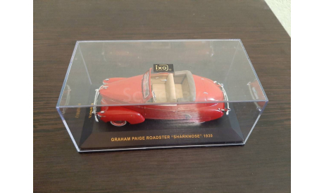Graham Paige Roadster ’Sharknose’ 1939, масштабная модель, IXO Museum (серия MUS), scale43