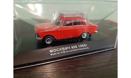 Москвич 408 1968 к/ф ’Брилиантовая рука’, масштабная модель, VMM/VVM, scale43