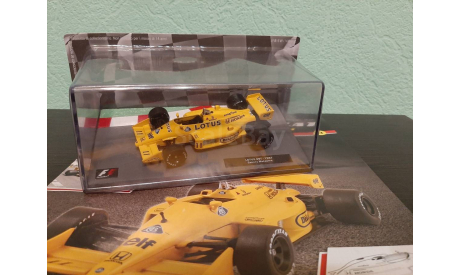 Lotus 99T 1987 Satoru Nakajima, масштабная модель, Altaya F1, scale43