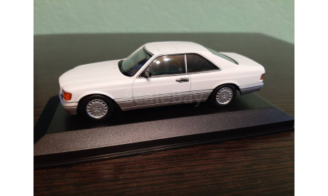 Mercedes 560 SEC C126 1983, масштабная модель, Mercedes-Benz, Minichamps, scale43