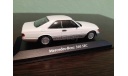 Mercedes 560 SEC C126 1983, масштабная модель, Mercedes-Benz, Minichamps, scale43