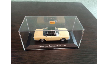 Volkswagen Karmann Ghia 1600 1966, масштабная модель, Minichamps, scale43