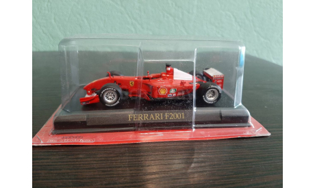 Ferrari F2001 Schumacher 2001, масштабная модель, Altaya F1, scale43