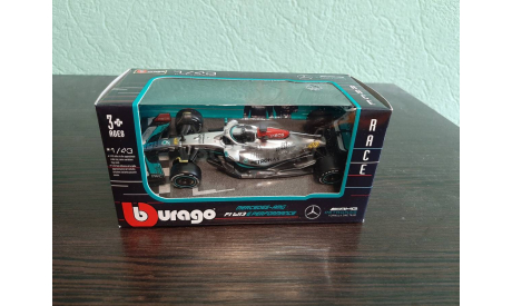 Mercedes AMG F1 W13 E Performance Hamilton 2022, масштабная модель, BBurago, scale43, Mercedes-Benz
