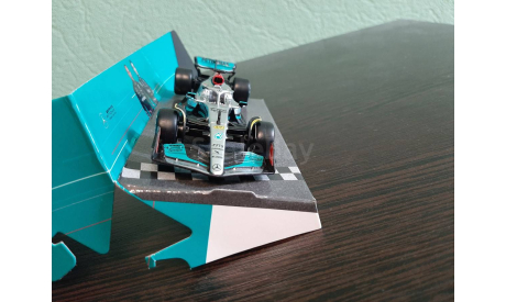 Mercedes AMG F1 W13 E Performance Hamilton 2022, масштабная модель, BBurago, scale43, Mercedes-Benz