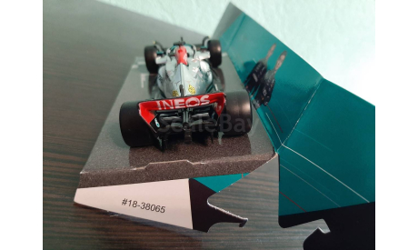 Mercedes AMG F1 W13 E Performance Hamilton 2022, масштабная модель, BBurago, scale43, Mercedes-Benz