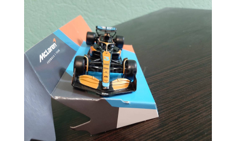 McLaren MCL36 Ricciardo 2022, масштабная модель, BBurago, scale43