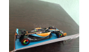 McLaren MCL36 Ricciardo 2022, масштабная модель, BBurago, scale43